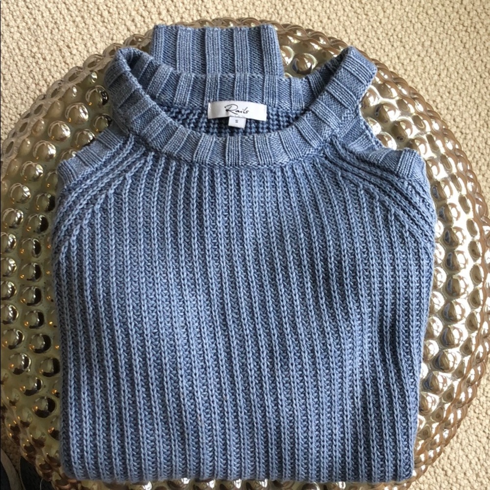 Rails Mika Cold Shoulder Sweater
